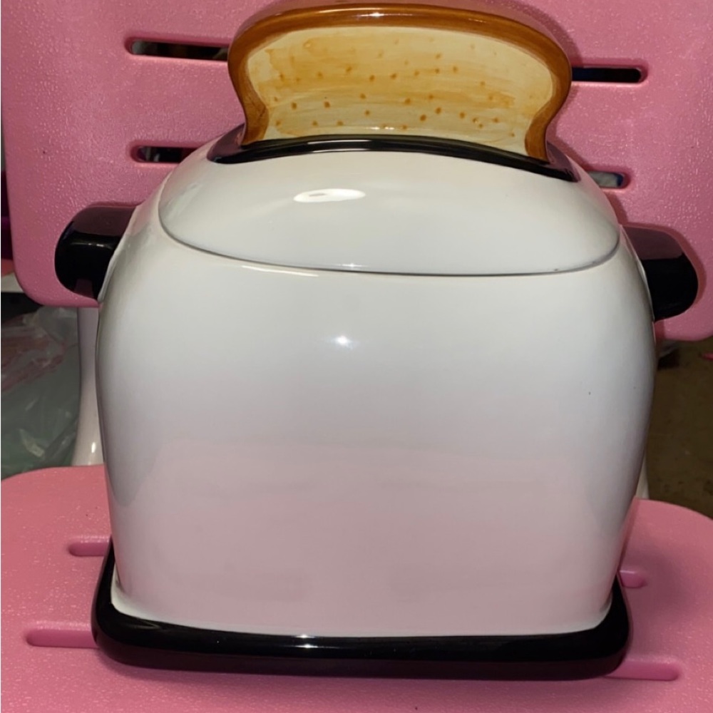 Toaster cookie jar